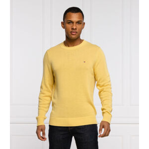Tommy Hilfiger pánský žlutý svetr - XL (ZFF)